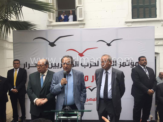 بداية مؤتمر انتخابات المصرين الاحرار (11)