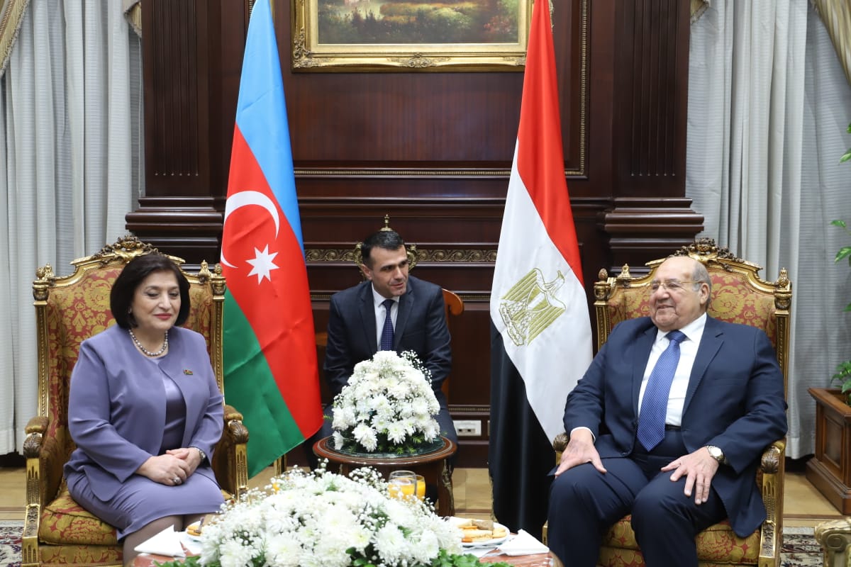  يستقبل رئيسة المجلس الوطني لجمهورية اذربيحان (3)