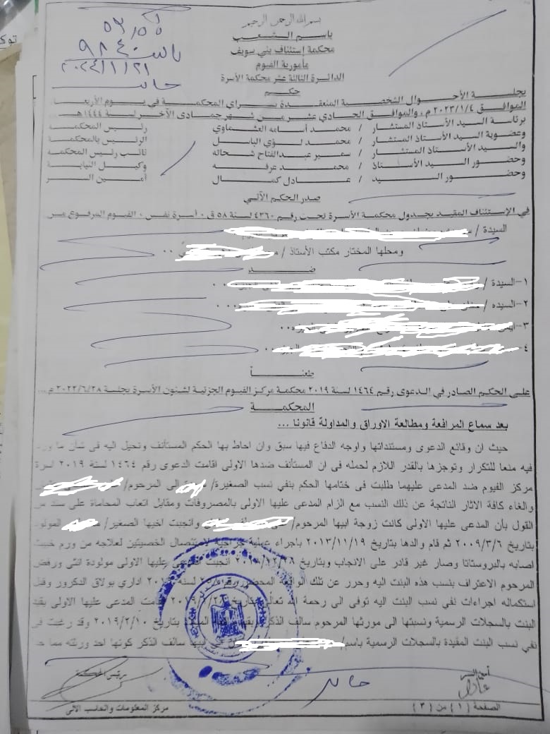 باسط استئناف 1