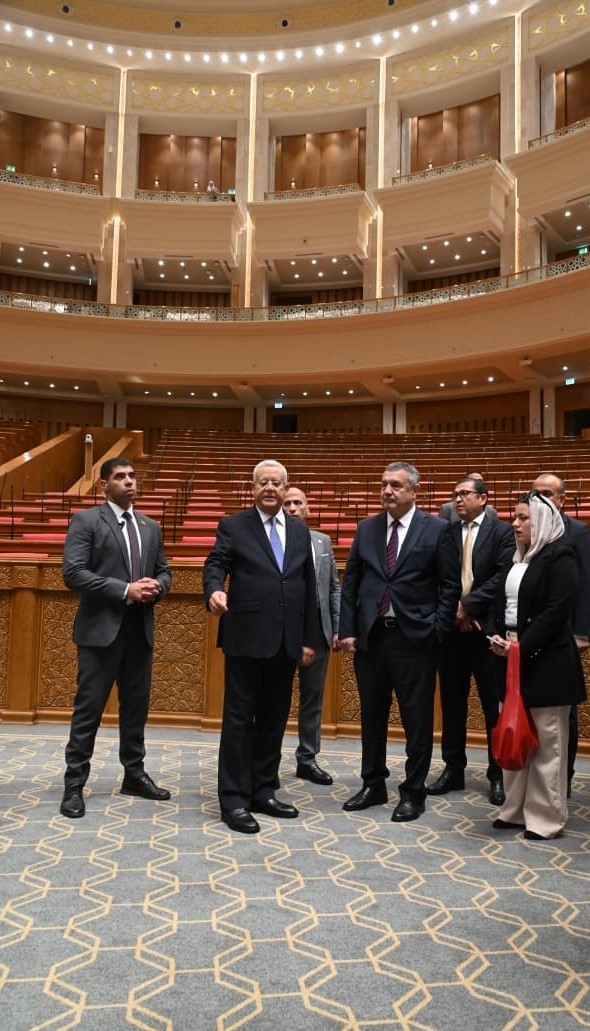 رئيس مجلس النواب يستقبل رئيس المجلس التشريعى لأوزبكستان (6)