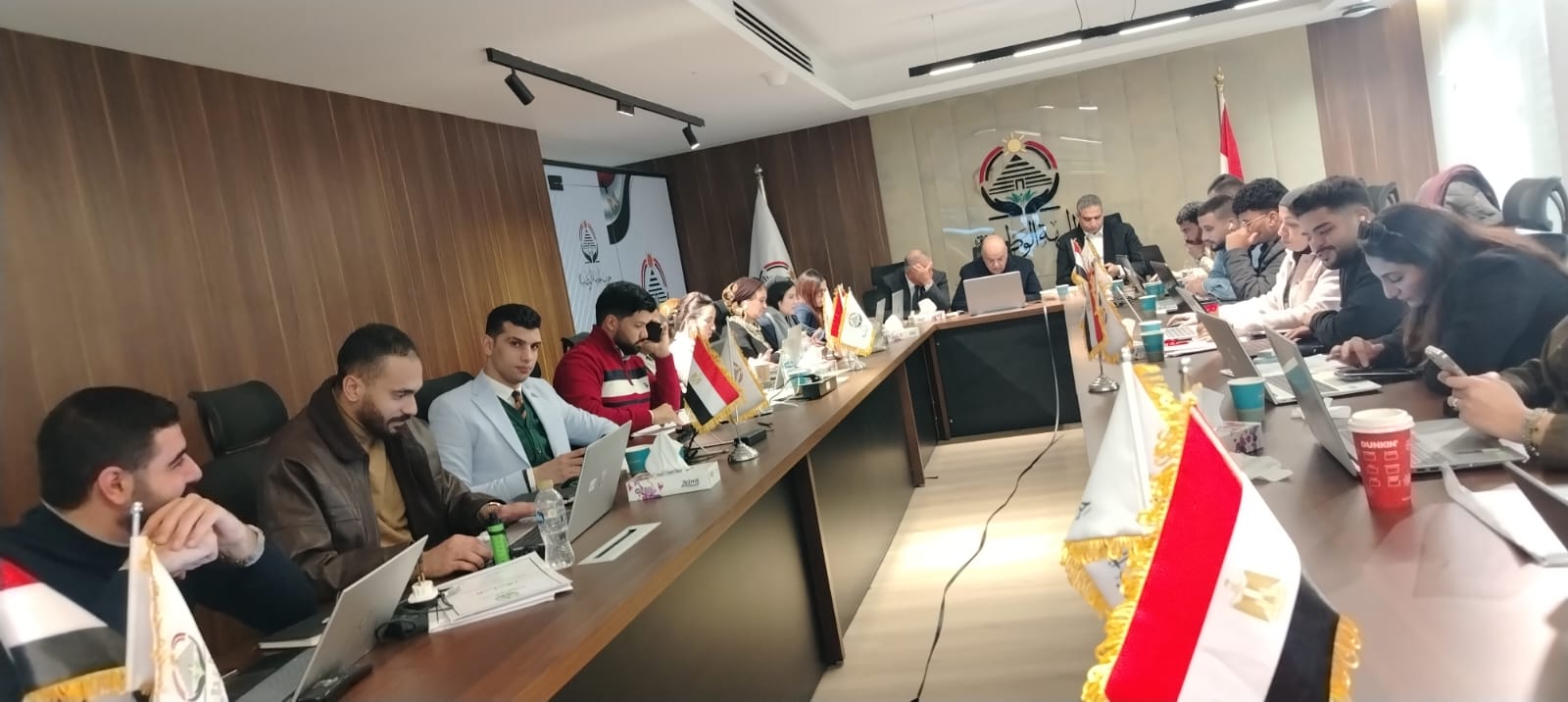 الغرفة المركزية لحزب الجبهة الوطنية تتابع إعادة انتخابات النواب بالمرحلة الثانية (4)