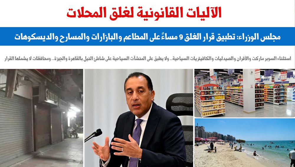 غلق المحلات