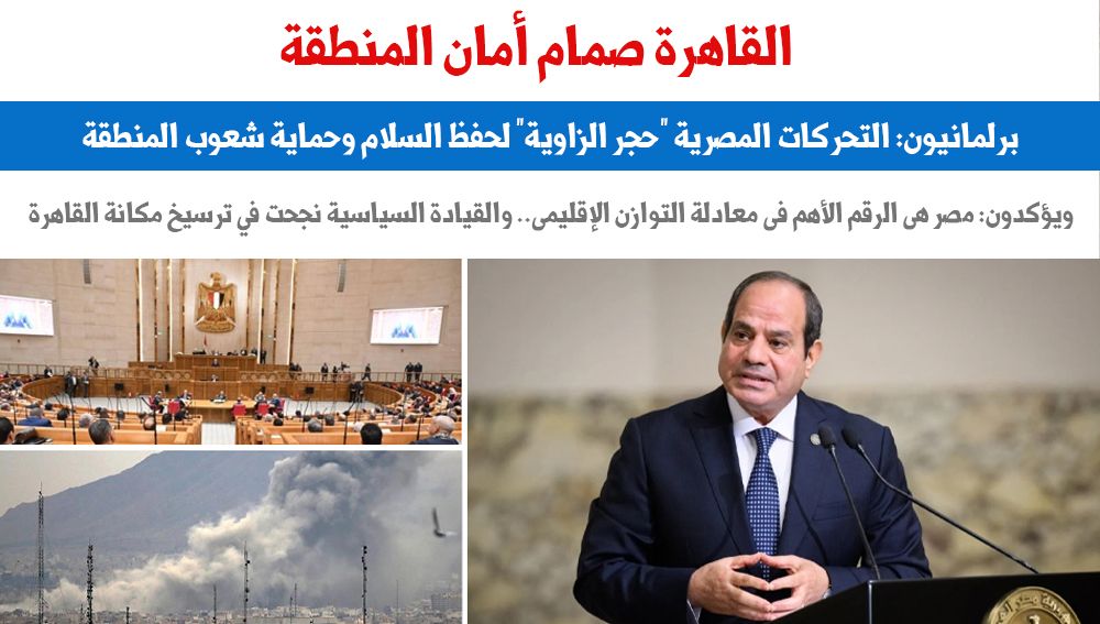 القاهرة صمام أمان المنطقة