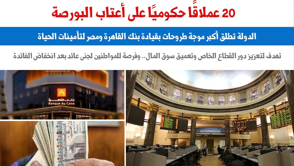 20 عملاقًا حكوميًا على أعتاب البورصة