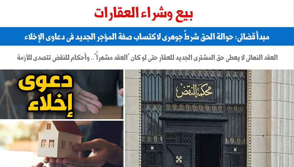 بيع وشراء العقارات