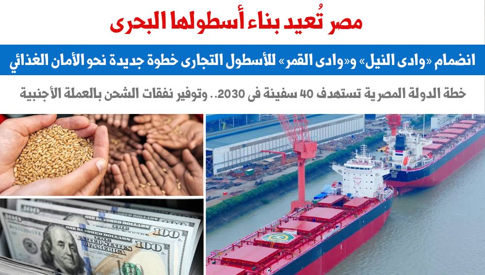 مصر تُعيد بناء أسطولها البحرى
