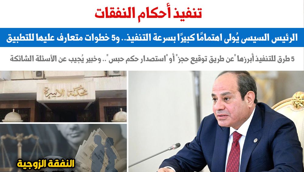 تنفيذ أحكام النفقات