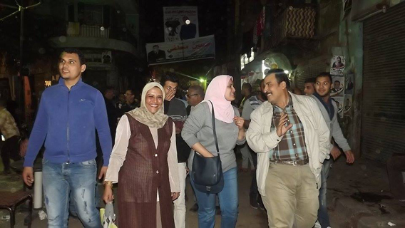 جولات مرشحة المصرى الديمقراطى (5)