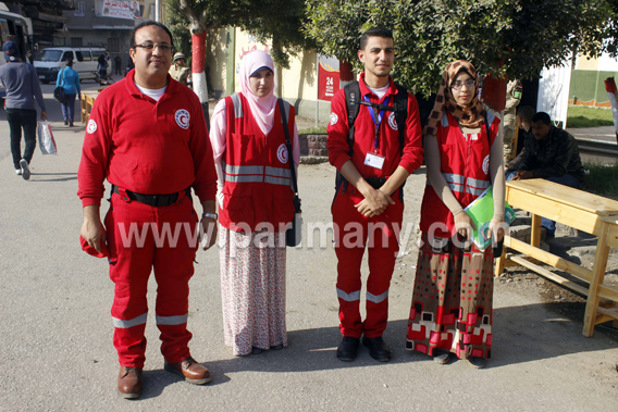 أربع فرق للهلال الأحمر لمساعدة الناخبين  بالإسماعيلية (2)