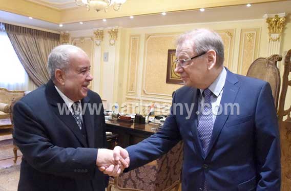 لقاء مجدى العجاتى بالسفير الروسى بالقاهرة (3)