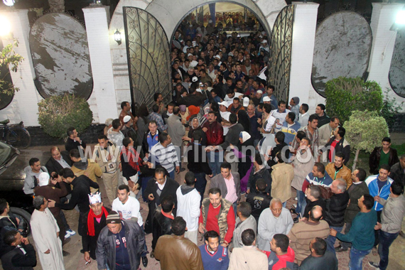 بالصور .. احتفالات حاشدة لمرتضى منصور وسط محبيه لفوزه بالاعادة بميت غمر (8)