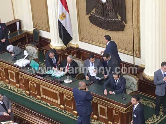 البرلمان النواب يستعدون لبداية الجلسة الأولى لبرلمان 2015  (2)