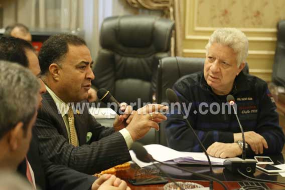 مرتضى منصور رئيس لجنة حقوق الإنسان بمجلس النواب (4)