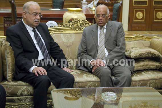 رئيس الوزراء يلتقى الدكتور على عبد العال لتقديم التهنئة له برئاسة البرلمان (9)