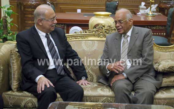 رئيس الوزراء يلتقى الدكتور على عبد العال لتقديم التهنئة له برئاسة البرلمان (3)
