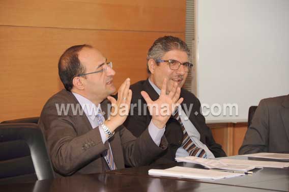 نادية هنرى نائبة المصريين الأحرار تناقش الخدمة المدنية مع المتخصصين  (3)