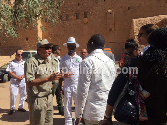 رئيس البرلمان الأفريقى يزور دير سانت كاترين بصحبة مصطفى الجندى (5)