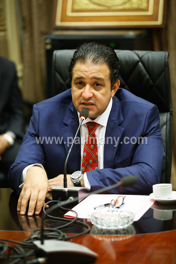 أول اجتماع للجنة حقوق الإنسان بالبرلمان تحت رئاسة النائب علاء عابد (11) copy