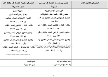 تقرير اللجنة المشتركة  (6)