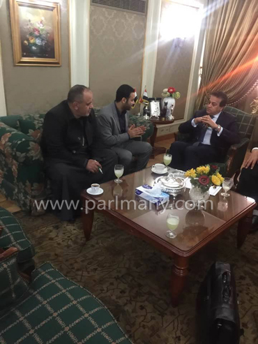 محمود بدر يلتقى وزير التعليم العالى (3)
