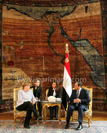 زيارة ميركل ل مصر (1)