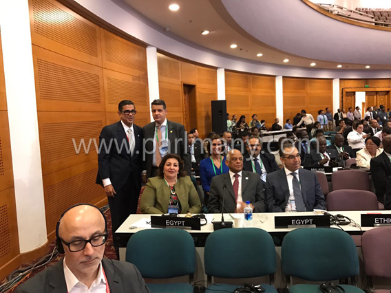 الجلسة الافتتاحية لمؤتمر الاتحاد البرلمانى الدولى (1)