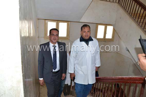 أمين طاقة البرلمان يزور مستشفى حميات مطوبس (3)