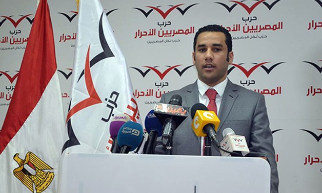 أحمد على نائب المصريين الأحرار: سأترشح فى لجنة الشئون العربية أو الإدارة المحلية 