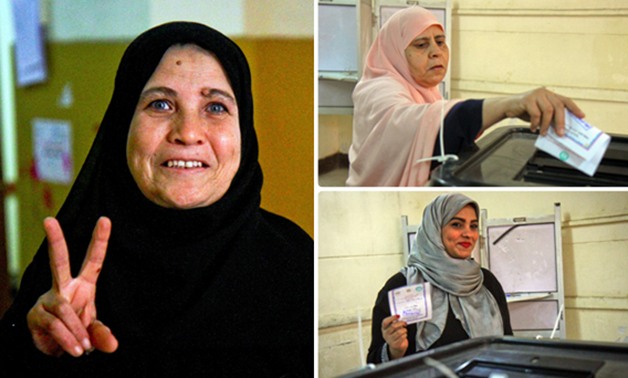 "حبر".."اسفنجة".."علامة النصر".. دليل سيدات مصر فى الانتخابات البرلمانية