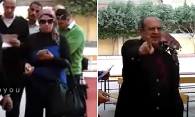 بالفيديو.. مندوبة مرشح بالسيدة تعتدى على الصحفيين بعد توثيق تقديمها لرشاوى انتخابية