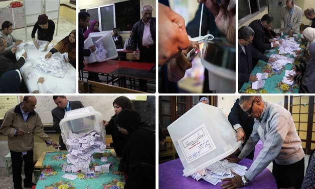 "برلمانى" ينشر الصور الأولى لفرز الأصوات فى لجان الإعادة بالمرحلة الثانية للانتخابات