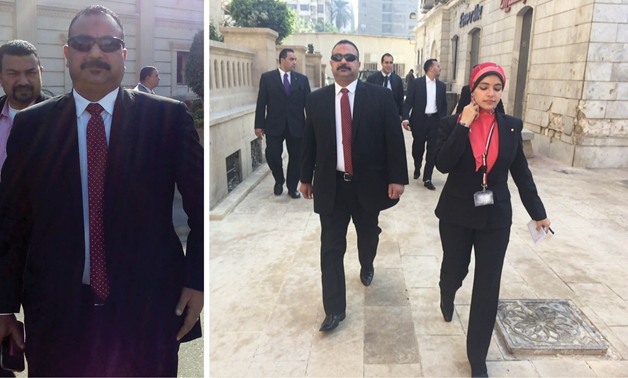 على عبد الونيس النائب المستقل عن دار السلام يصل إلى مجلس النواب لتسجيل بياناته