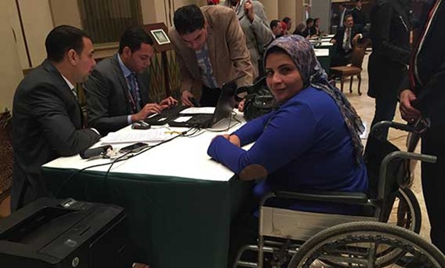 نائبة الوفد تعرض قانون الحزب للأشخاص ذوى الإعاقة فى اجتماع لجنة التضامن غدا