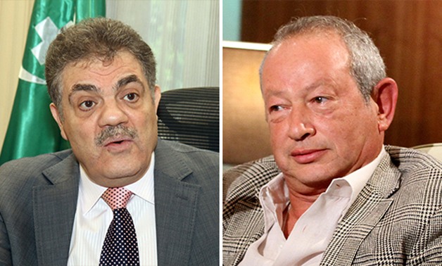 نجيب ساويرس فى حواره لـ "برلمانى" معلقا على تراجع حزب الوفد: "السيد البدوى السبب"