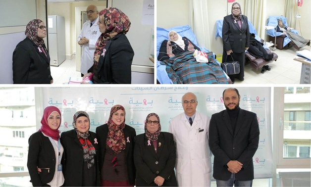 النائبة "آمنة نصير" تناشد المصريين دعم مستشفى "بهية" لعلاج مرضى السرطان بالمجان