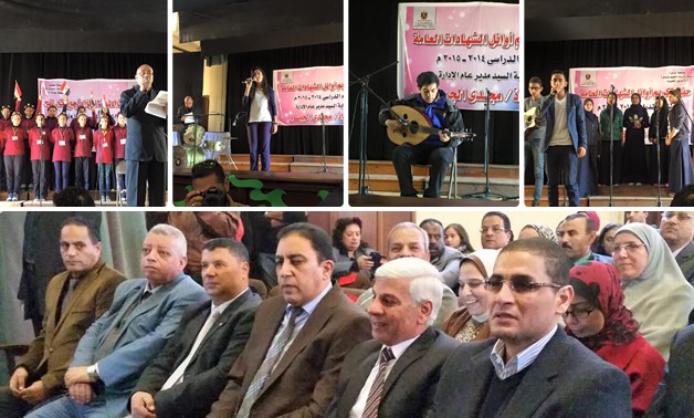 بالصور.. محمد أبو حامد يحضر حفل إدارة الوايلى التعليمية لتكريم أوائل الطلاب 