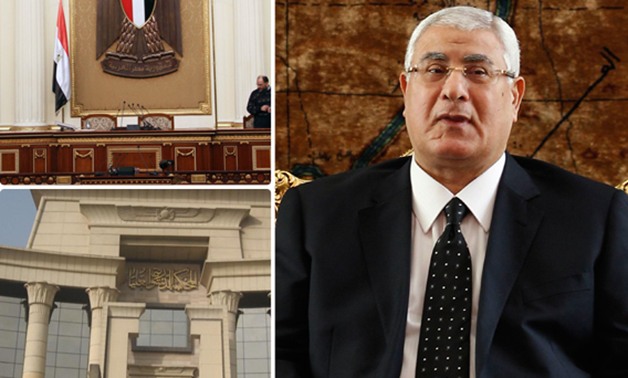 عدلى منصور يتقدم باستقالته من منصبه كرئيس للمحكمة الدستورية العليا غدا