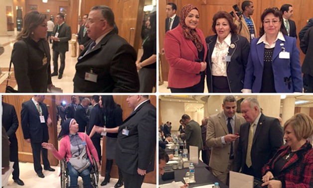 توافد أعضاء "دعم مصر" لإجراء الانتخابات على "رئيس المجلس والوكيلين"