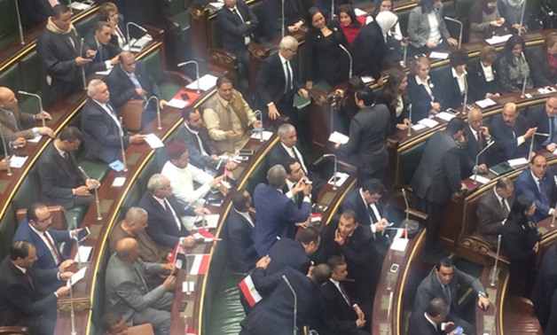 بدء الجلسة الأولى لمجلس النواب برئاسة المستشار بهاء أبو شقة 