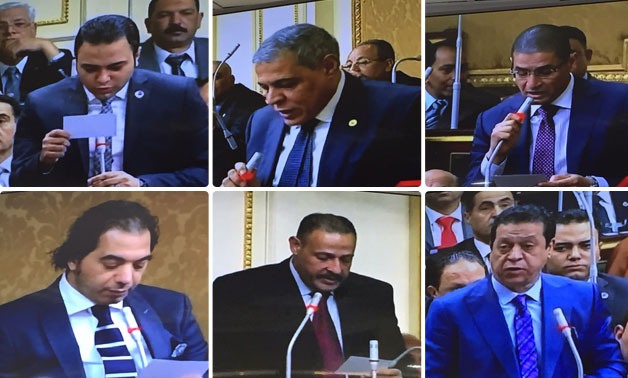 نواب محافظة القاهرة يؤدون اليمين الدستورى للبرلمان أمام بهاء أبو شقة