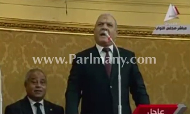 فيديو.. محمود نبيه "نائب الدقهلية" يؤدى اليمين الدستورية لعضوية مجلس النواب