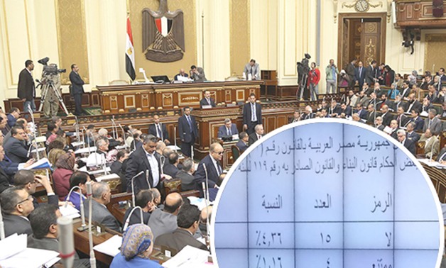 البرلمان يوافق على قرار تعديل بعض أحكام قانون البناء بأغلبية 325 صوتًا