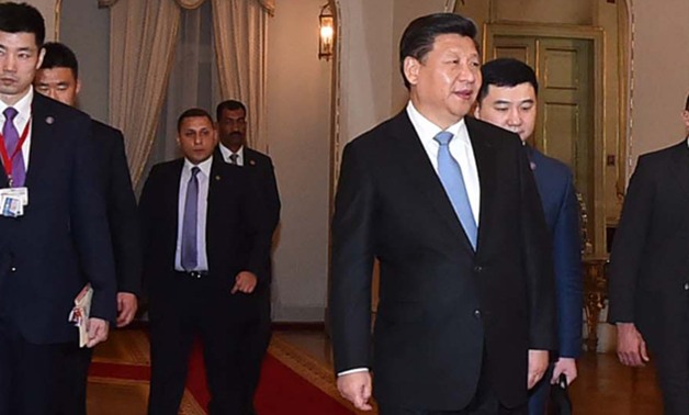 الرئيس الصينى "شى جين بينج" أول "رئيس أجنبى" يزور مجلس النواب المصرى