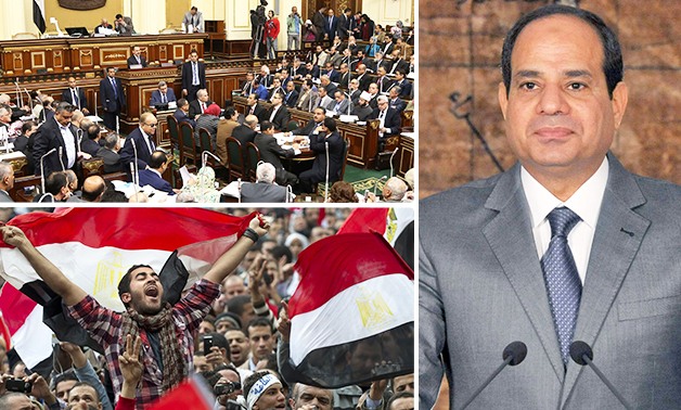 السيسى يهنئ المصريين بثورة يناير