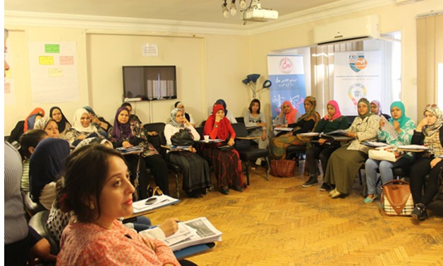 بالصور.. اتحاد نساء مصر يستكمل دعمه للمرشحات بتدريبات حول الدعوة وكسب التأييد