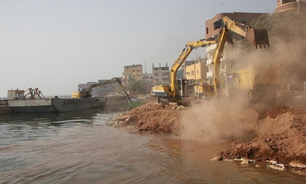 "الرى": إزالة 7 آلاف حالة تعد على نهر النيل منذ بداية يناير الحالى