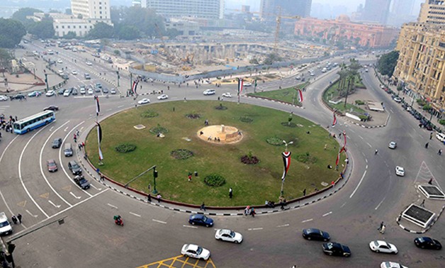 حملة مرورية مكبرة بميدان التحرير لضبط الرخص منتهية الصلاحية 