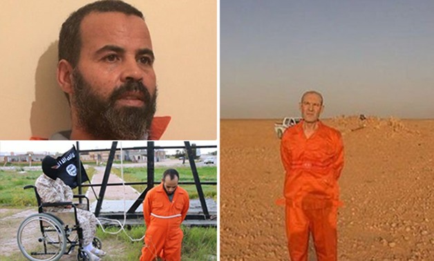 بالصور.."ذباح" داعش فى ليبيا من ذوى الاحتياجات الخاصة ويعدم أشخاصًا بسرت 