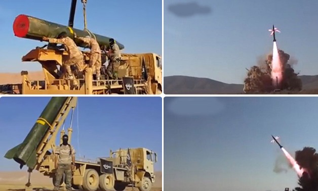  بالصور .. "جيش الإسلام" فى سوريا يعلن امتلاكه صواريخ باليستية