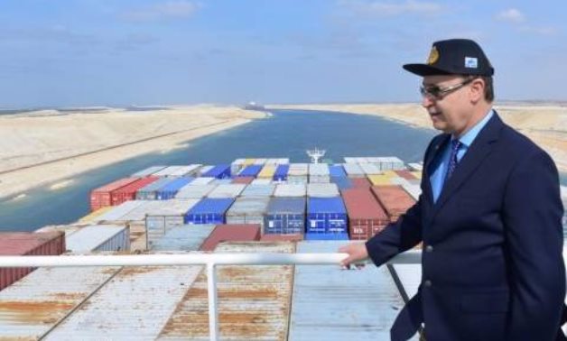 مهاب مميش: قناة السويس حققت 4.6% زيادة فى أعداد السفن العابرة خلال 2017